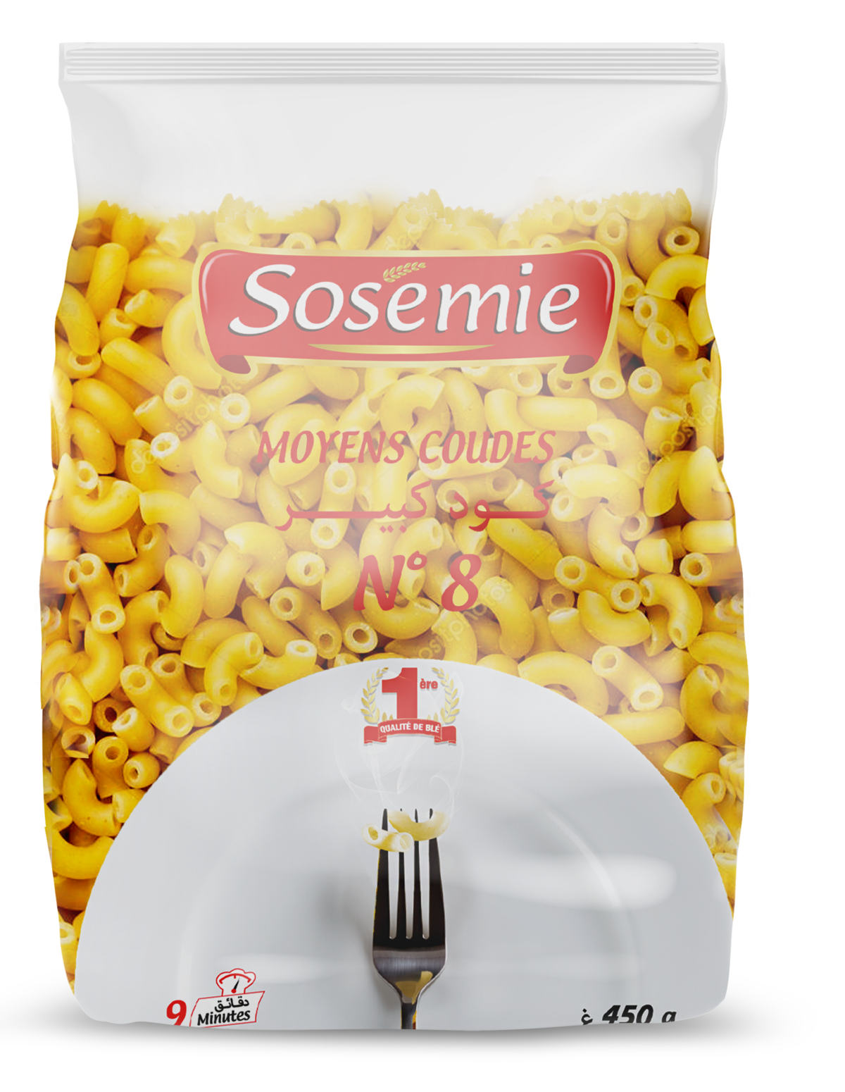 Macaroni Coude Grand N°8